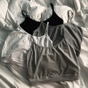 super cute crop tankies🍄🌿